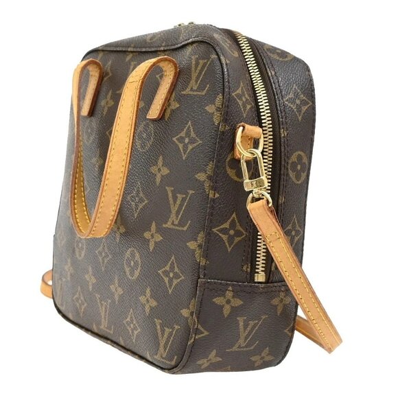 LOUIS VUITTON Spontini 2Way Shoulder Hand Bag Monogram Leather M47500 80EE808 - Picture 4 of 15